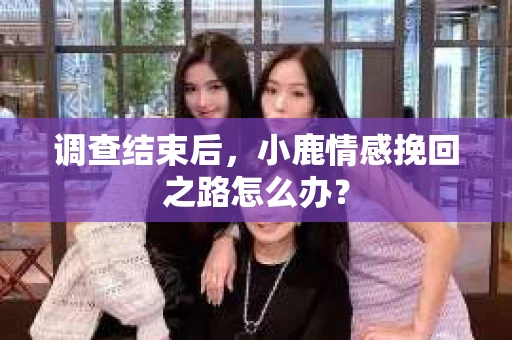 调查结束后，小鹿情感挽回之路怎么办？
