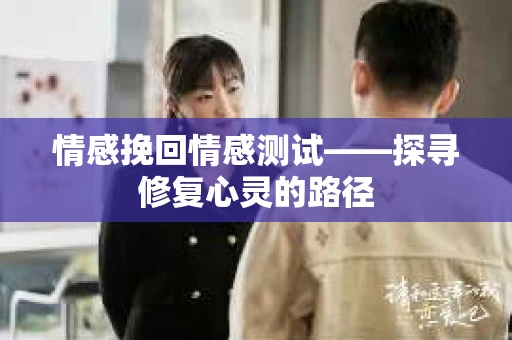 情感挽回情感测试——探寻修复心灵的路径 情感挽回情感测试——探寻修复心灵的路径