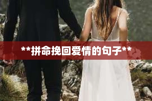 **拼命挽回爱情的句子**