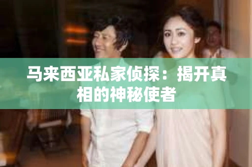 马来西亚私家侦探：揭开真相的神秘使者