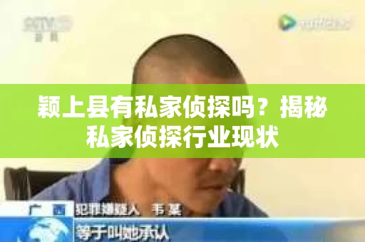 颖上县有私家侦探吗？揭秘私家侦探行业现状