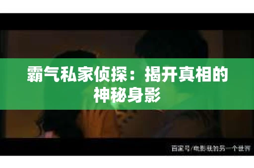 霸气私家侦探：揭开真相的神秘身影