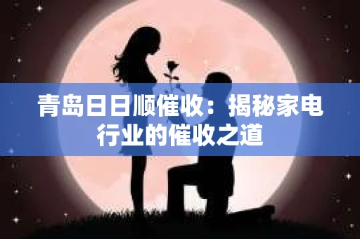 青岛日日顺催收：揭秘家电行业的催收之道