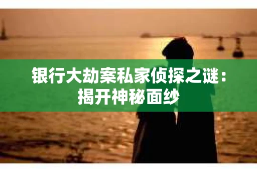 银行大劫案私家侦探之谜：揭开神秘面纱