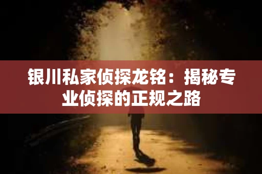 银川私家侦探龙铭：揭秘专业侦探的正规之路