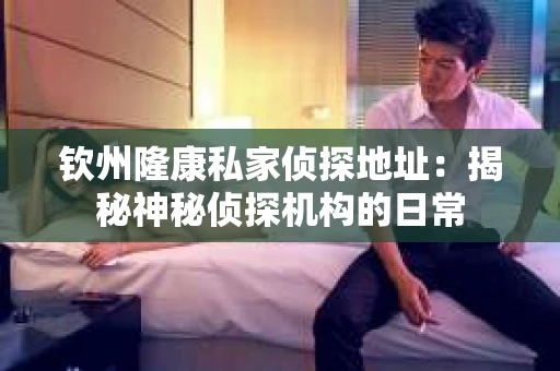 钦州隆康私家侦探地址：揭秘神秘侦探机构的日常