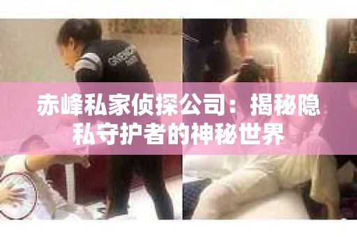 赤峰私家侦探公司：揭秘隐私守护者的神秘世界
