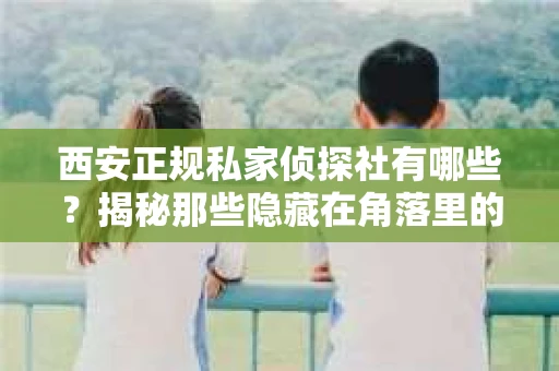 西安正规私家侦探社有哪些？揭秘那些隐藏在角落里的神秘力量