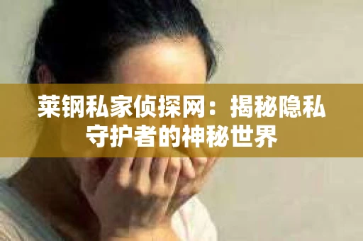 莱钢私家侦探网：揭秘隐私守护者的神秘世界
