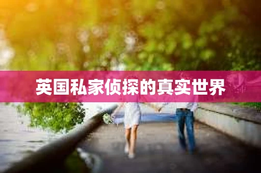 英国私家侦探的真实世界