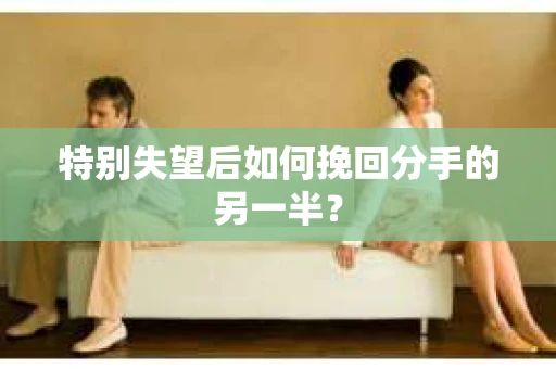 特别失望后如何挽回分手的另一半? 特别失望后如何挽回分手的另一半?