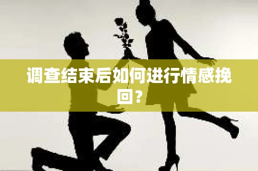 调查结束后如何进行情感挽回？