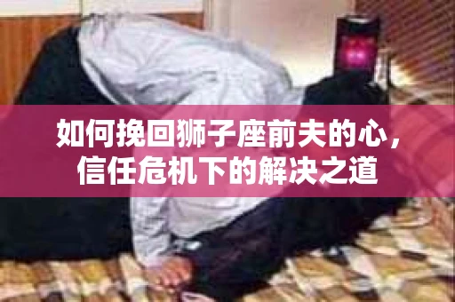 如何挽回狮子座前夫的心，信任危机下的解决之道