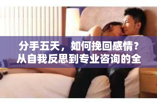 分手五天，如何挽回感情？从自我反思到专业咨询的全面解决方案