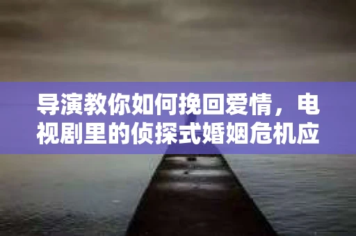 导演教你如何挽回爱情，电视剧里的侦探式婚姻危机应对法