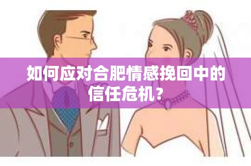 如何应对合肥情感挽回中的信任危机？