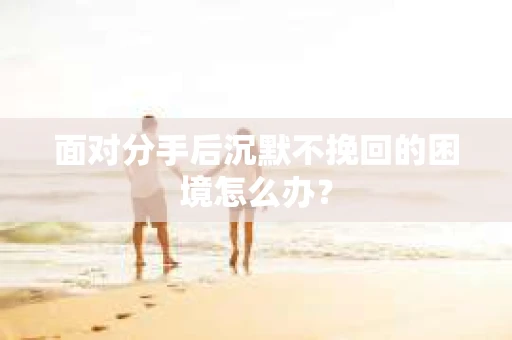 面对分手后沉默不挽回的困境怎么办？